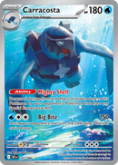 Pokémon TCG - Carracosta - 107/086 - Black Bolt - Illustration Rare Holo - NM