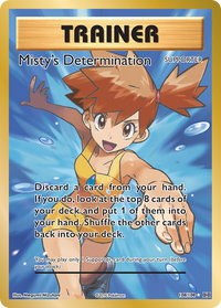 Pokémon TCG - Misty's Determination - 108/108 - Evolutions - Full Art Ultra Rare Holo - NM