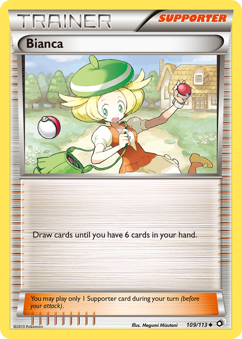 Pokémon TCG - Bianca - 109/113 - Legendary Treasures - Uncommon Reverse Holo - LP