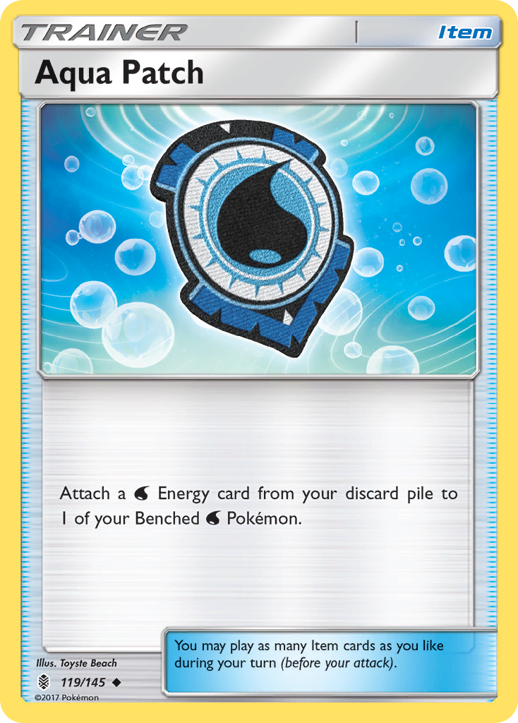 Pokémon TCG - Aqua Patch League Cup - 119/145 - Guardians Rising - MP