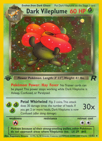 Pokémon TCG - Dark Vileplume - 13/82 - Team Rocket - Holo - NM