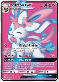 Pokémon TCG - Sylveon GX - 140/145 - Guardians Rising - Full Art Ultra Rare Holo - NM