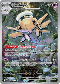 Pokémon TCG - Shedinja - 144/132 - Mega Evolution - Illustration Rare Holo - NM