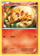 Pokémon TCG - Chimchar - 15/135 - Plasma Storm - Common Reverse Holo - MP