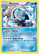 Pokémon TCG - Blastoise (BW ) - 16/101 - Plasma Blast - Rare - MP
