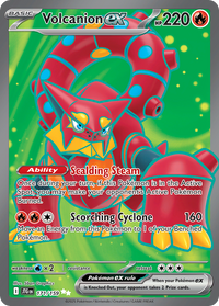 Pokémon TCG - Volcanion ex - 171/159 - Journey Together - Ultra Rare - NM