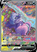 Pokémon TCG - Galarian Slowking V Alt - 179/198 - Chilling Reign - Full Art Holo - NM