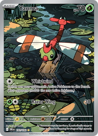 Pokémon TCG - Yanma - 183/182 - Destined Rivals - Illustration Rare Holo - NM
