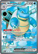 Pokémon TCG - Blastoise ex - 184/165 - 151 - Full Art Ultra Rare - NM