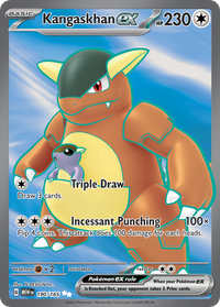 Pokémon TCG - Kangaskhan ex - 190/165 - 151 - Full Art Ultra Rare - NM