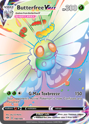 Pokémon TCG - Butterfree VMAX Rainbow - 190/189 - Darkness Ablaze - Rare Holo - NM