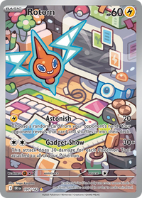 Pokémon TCG - Rotom - 197/182 - Destined Rivals - Illustration Rare - NM/M