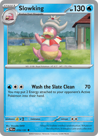 Pokémon TCG - Slowking Poke Ball - 019/131 - Prismatic Evolutions - NM