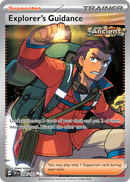 Pokémon TCG - Explorer's Guidance Trainer - 200/162 - Temporal Forces - Full Art - NM