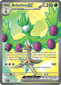 Pokémon TCG - Arboliva ex - 207/182 - Destined Rivals - Ultra Rare Holo - NM