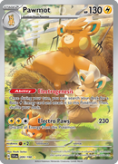 Pokémon TCG - Pawmot - 209/198 - Scarlet & Violet Base Set - Illustration Rare Holo - NM