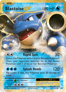 Pokémon TCG - Blastoise EX - 21/108 - Evolutions - Rare Holo - NM