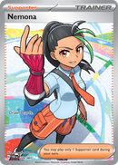 Pokémon TCG - Nemona - 229/091 - Paldean Fates - Ultra Rare - NM