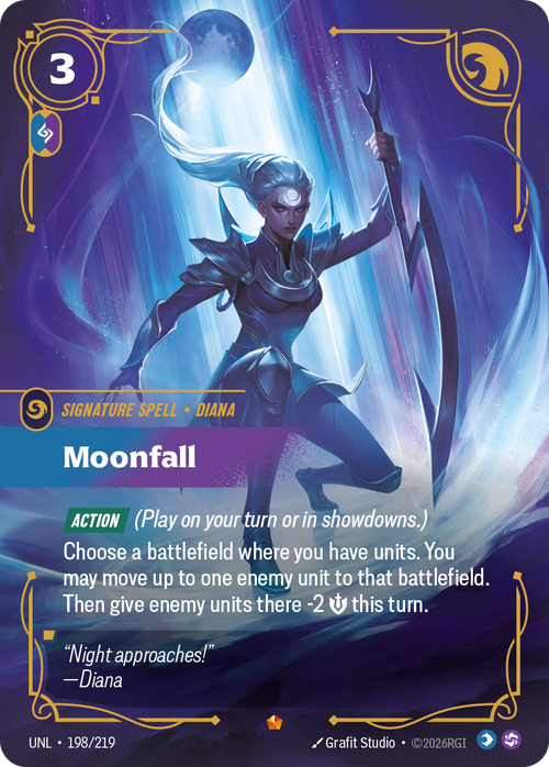 Riftbound TCG - Moonfall - Unleashed - 198/219 - NM