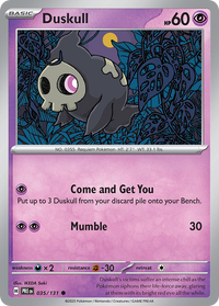Pokémon TCG - Duskull (Poke Ball) - 035/131 - Prismatic Evolutions - NM