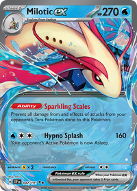 Pokémon TCG - Milotic ex - 042/191 - Surging Sparks - Double Rare - NM