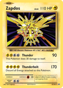 Pokémon TCG - Zapdos - 42/108 - Evolutions - Holo Rare - LP