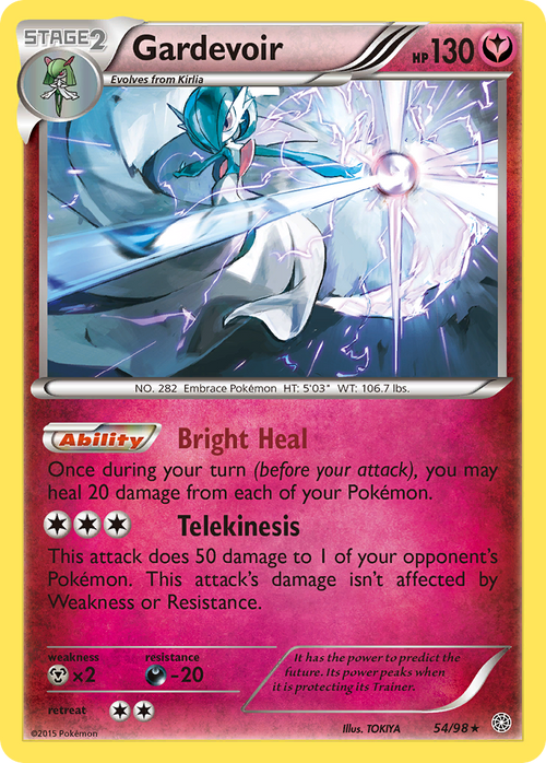 Pokémon TCG - Gardevoir - 54/98 - Ancient Origins - Holo Rare - LP