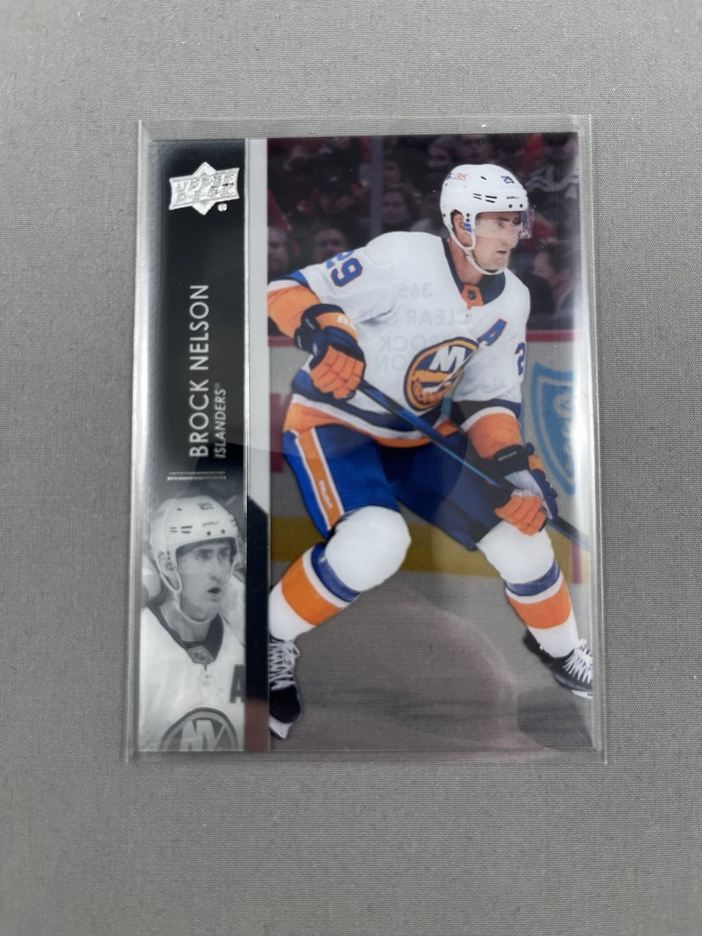2021-22 Upper Deck Clear Cut Brock Nelson #365 New York Islanders