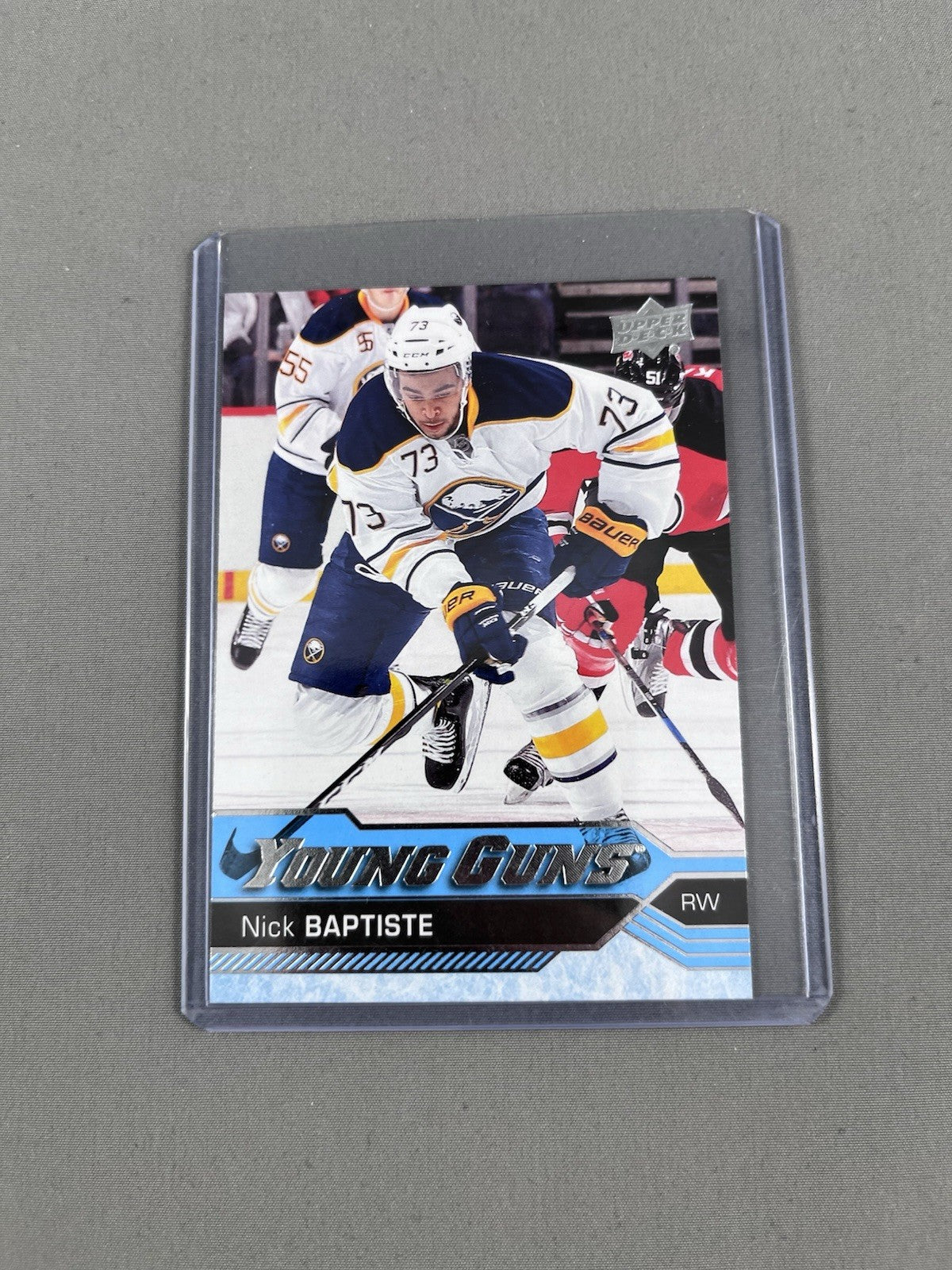 2016-17 Upper Deck Series 2 Young Guns Nick Baptiste YG RC Card# 477