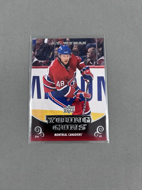 2010-11 UD Series 1 J.T. Wyman #232 Young Guns RC Montreal Canadiens