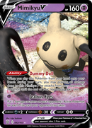 Pokémon TCG - Mimikyu V - 062/163 - Battle Styles - Rare Holo - NM