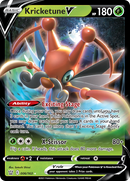 Pokémon TCG - Kricketune V - 006/163 - Battle Styles (SWSH05) - Holo - NM