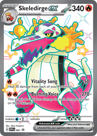 Pokémon TCG - Skeledirge ex - 081 - Scarlet & Violet Promos - NM