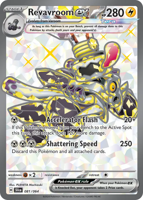 Pokémon TCG - Revavroom ex - 081/064 - Shrouded Fable - Holo - NM