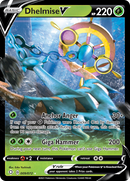 Pokémon TCG - Dhelmise V - 009/072 - Shining Fates - Rare Holo - NM