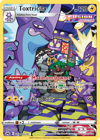 Pokémon TCG - Toxtricity - GG09/GG70 - Crown Zenith Galarian Gallery - Ultra Rare Holo - NM