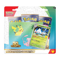 Pokemon 30th Anniversary Sticker Tech Collection