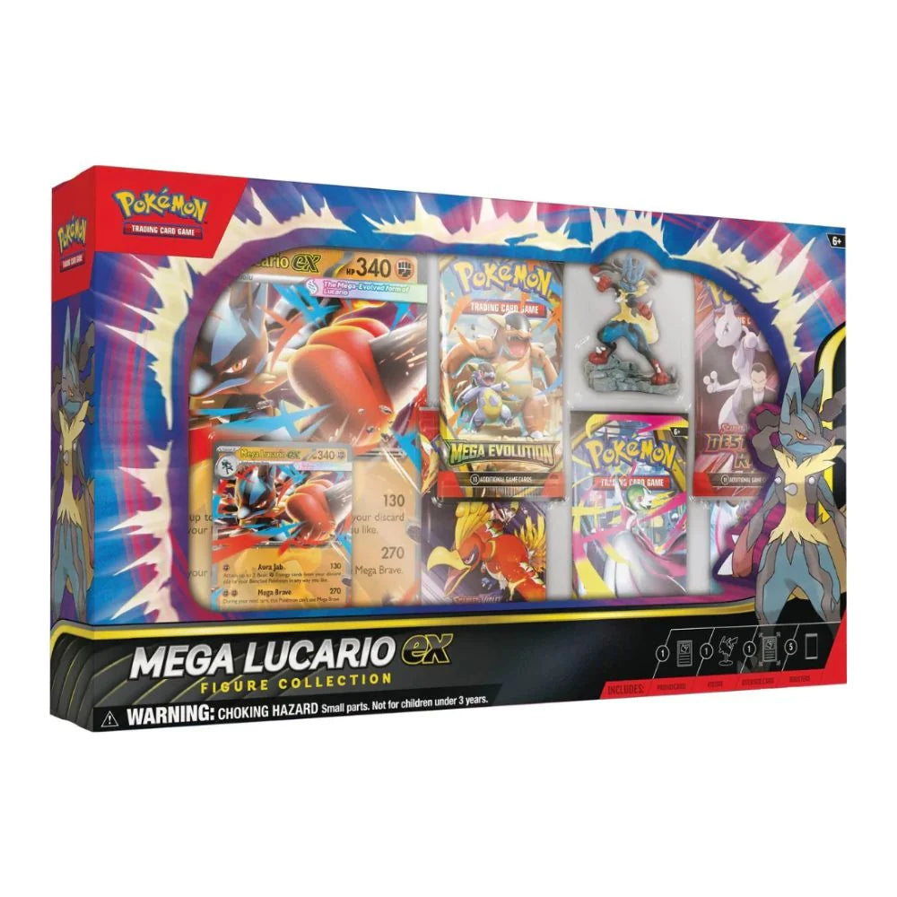 Pokemon TCG Mega Lucario Ex Figure Collection