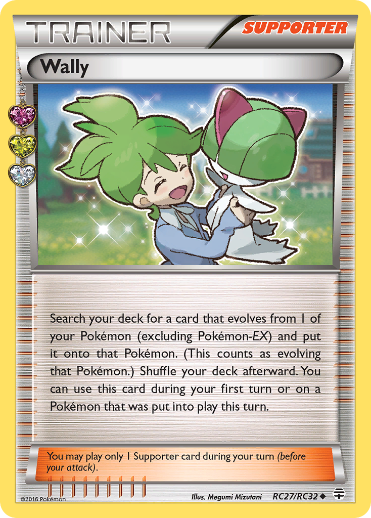 Pokémon TCG - Wally - RC27/RC32 - Generations Radiant Collection - Holo Rare - LP