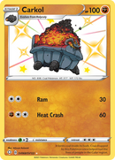 Pokémon TCG - Carkol Shiny - SV068/SV122 - Shining Fates Shiny Vault - Holo Rare - NM