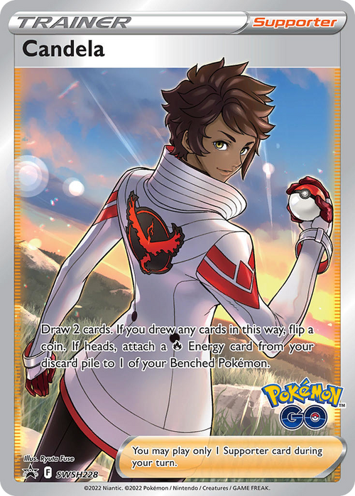 Pokémon TCG - Candela - SWSH228 - Sword & Shield Promos - Holo - NM