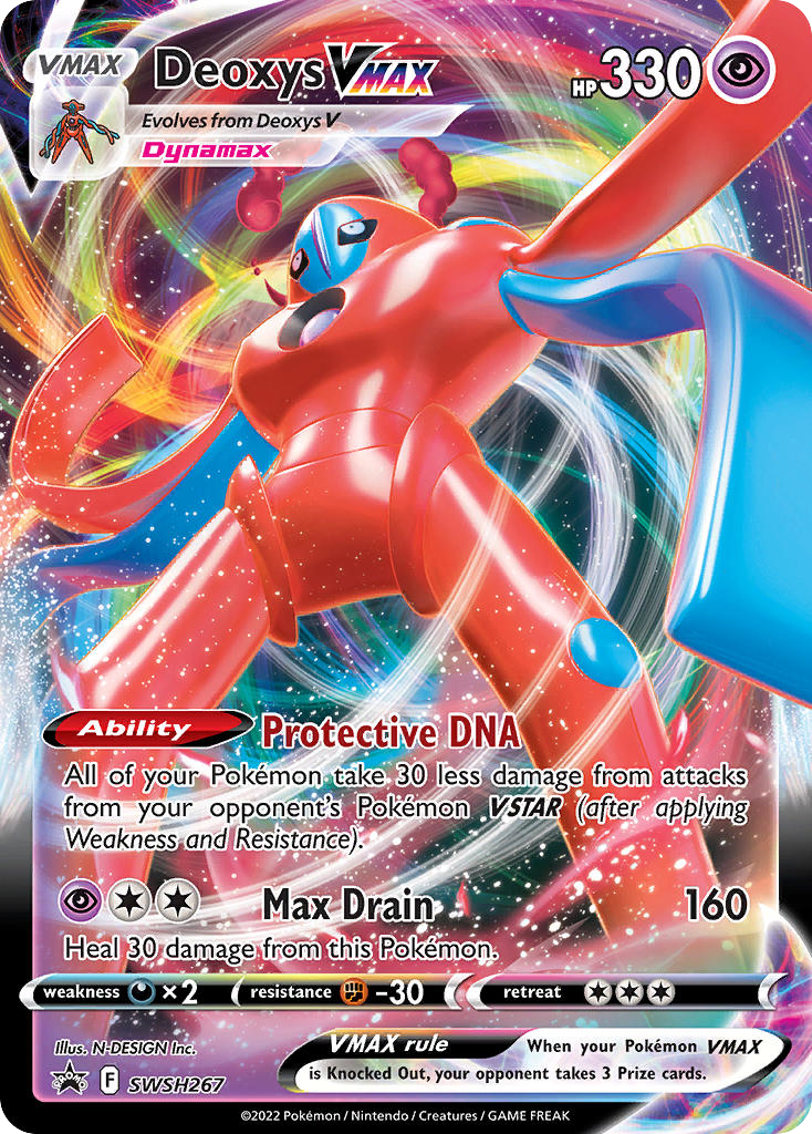 Pokémon TCG - Deoxys VMAX - SWSH267 - Sword & Shield Promos