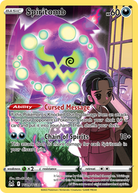 Pokémon TCG - Spiritomb Trainer Gallery - TG09/TG30 - Lost Origin - Holo