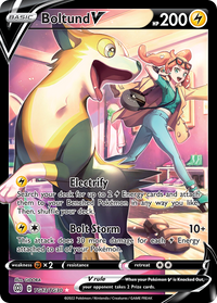Pokémon TCG - Boltund V - TG13/TG30 - Brilliant Stars - Ultra Rare - NM