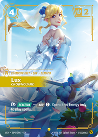 Riftbound TCG - Lux, Crownguard - Vendetta - SP6/006 - Foil - NM