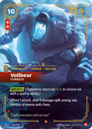 Riftbound TCG - Volibear, Furious - Origins - 041/298 - Epic Foil - NM