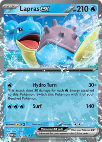 Pokémon TCG - Lapras ex - 022/088 - Perfect Order - Double Rare