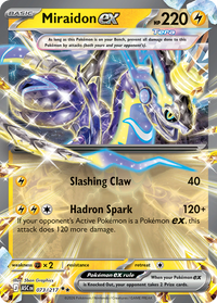 Pokémon TCG - Miraidon ex - 073/217 - Ascended Heroes - Double Rare Holo - NM