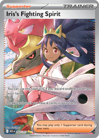 Pokémon TCG - Iris's Fighting Spirit - 292/217 - Ascended Heroes - Special Illustration Rare Holo - NM