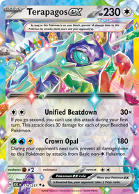 Pokémon TCG - Terapagos ex - 179/217 - Ascended Heroes - Double Rare Holo - NM